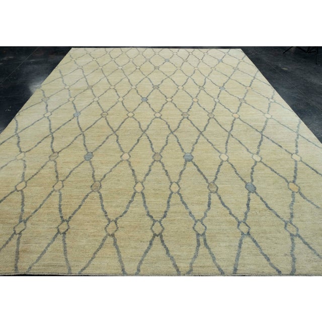 Turkish Oushak Rug 9'4" x 12'5" #18521 Explore a curated collection of hallway runners, wool rugs, and handmade...