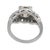 1920s Art Deco Gia 2.02 Carat Old Mine Cut Diamond Platinum Engagement Ring, Size 6 For Sale In Los Angeles - Image 6 of 8