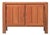 Vintage Two-Door Elm Sideboard, France, 1980 For Sale