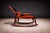 Rocking Chair in Rosewood & Leather, Liceu De Artes, 1960s For Sale - Image 12 of 15