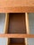 Vintage 80s Deco Postmodern Burlwood Writing Desk For Sale - Image 12 of 14