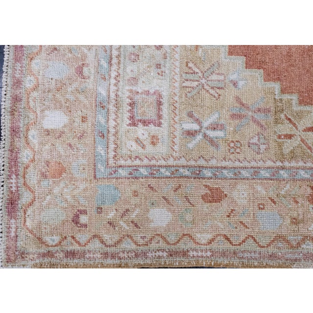 Turkish Turkish Vintage Style Anatolian Rug 3'6" x 6'9" For Sale - Image 3 of 8