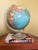 Vintage Mid-Century Modern Terrestrial Globe by the Geo. F. Cram Co 8-Inch For Sale - Image 4 of 12