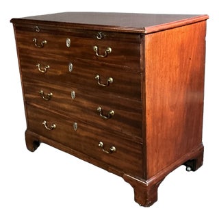 Georgian Mahogany Chest, 1800s For Sale