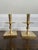 Mid 20th Century Mid 20th Century Mid Century Modern Tommi Parzinger Brass Candle Sticks For Sale - Image 5 of 5