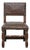 English 1880s Child's Chair with Turned Legs and Oil Cloth Upholstery For Sale