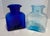 These are 2 gorgeous shades of Blue Blenko Bottles. The Cobalt one is dated 2020 and the Light Blue one is dated 2021. It...