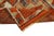 Bohemian Orange Runner Rug For Sale - Image 6 of 7