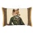 Master Fergus Fox Large Tapestry Cushion With Tweed & Fringe - 46x60cm (18"x24") For Sale
