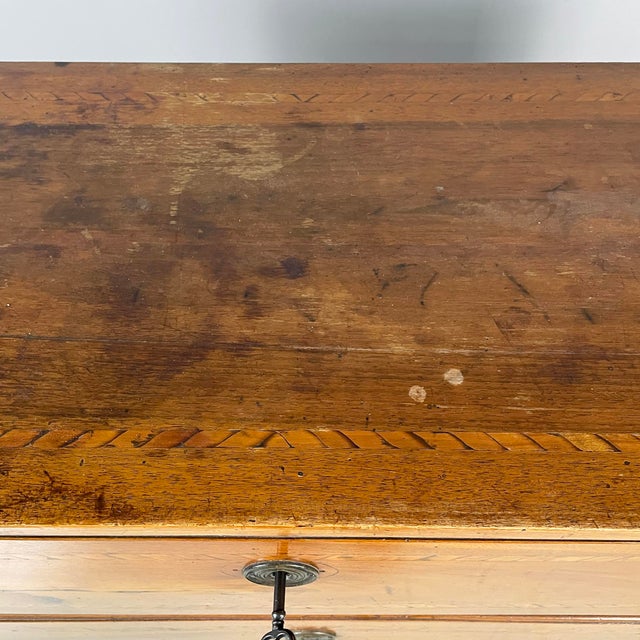 Italian Directoire Style Chest of Drawers in Wood, 1930s For Sale - Image 14 of 18