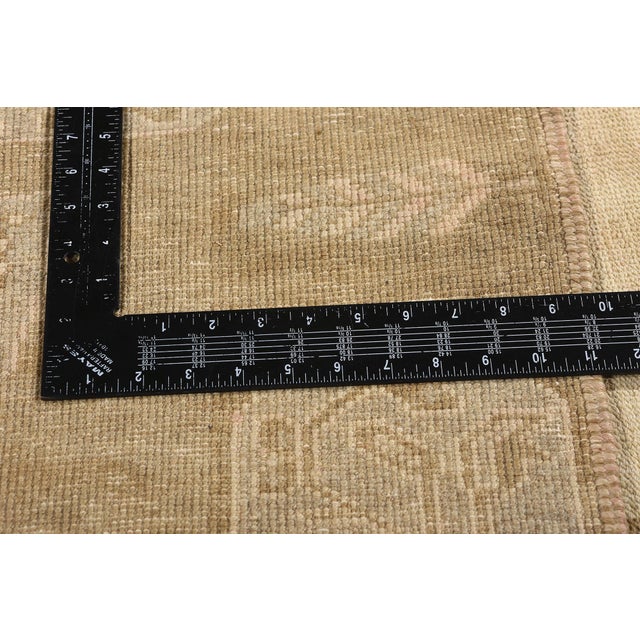 Textile Vintage Turkish Oushak Rug - 06'06 X 10'11 For Sale - Image 7 of 10