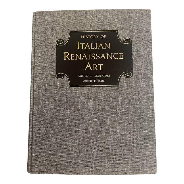 Vintage History of Italian Renaissance Art Coffee Table Book First Edition For Sale