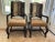 2000 - 2009 Custom Oval Dining Set Solid Wood and Natural Granite Inlay With 10 Handcrafted Chairs For Sale - Image 5 of 11