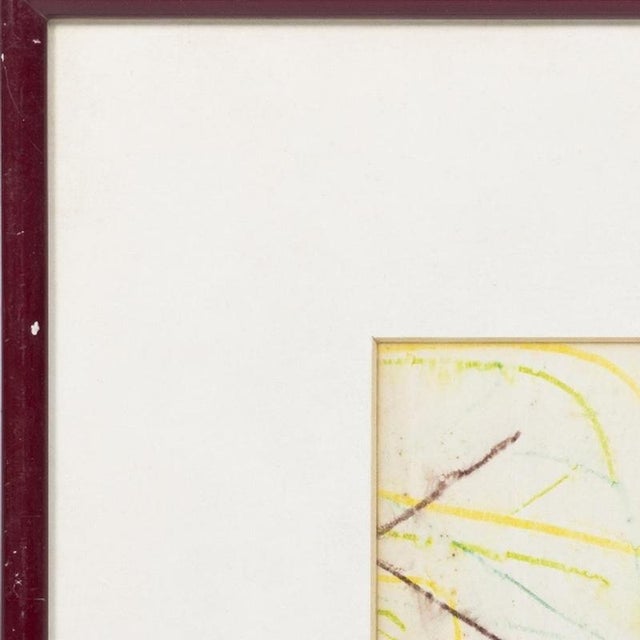 Painting - Porto School (20th century). Untitled; mixed media on paper. Minor signs of acidity. Framed. Dimensions: 14.5...