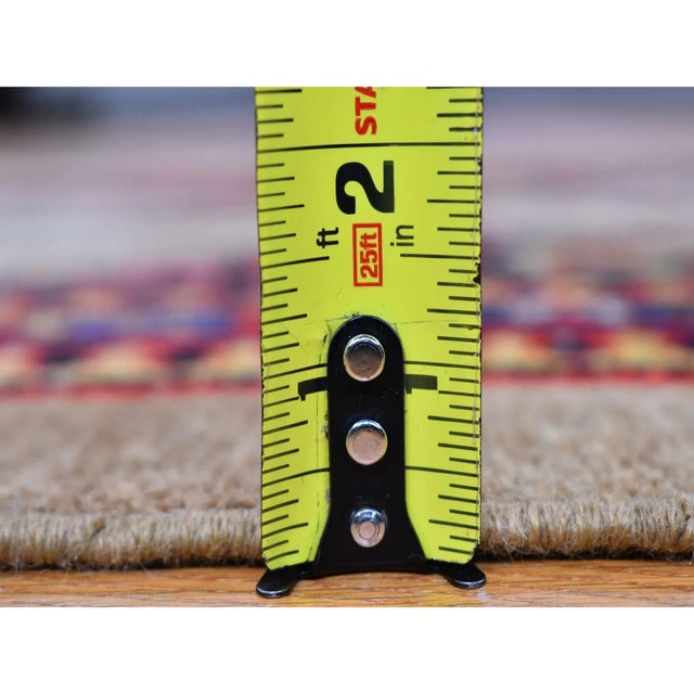 Antique Persian Serab Wide Oriental Runner Rug For Sale In New York - Image 6 of 8