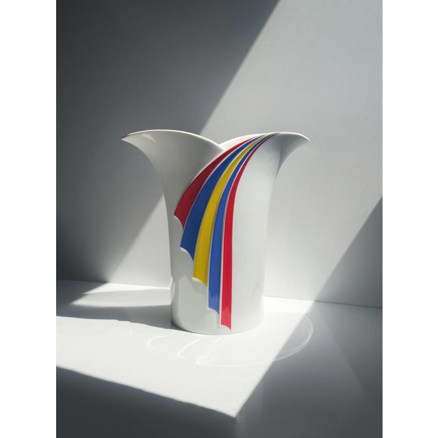 Vintage Porcelain Vase by Rosenthal Thomas, 1980s For Sale - Image 6 of 6