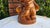 1960s Carved Wooden Cherub Figurine with Bowl, 1950s-1960s For Sale - Image 5 of 11
