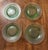 Glass Duncan & Miller Spiral Flutes Saucers For Sale - Image 7 of 7