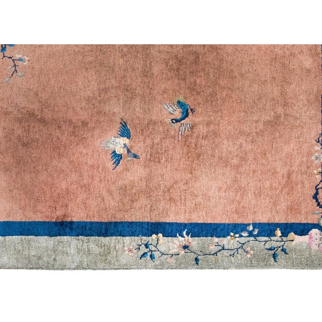 Textile Early 20th Century Art Deco Rug For Sale - Image 7 of 15