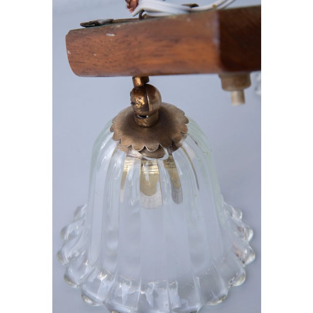 Set of 2 Art Decò Barovier & Toso Wall Light Murano Art Glass, 1940s For Sale - Image 12 of 12