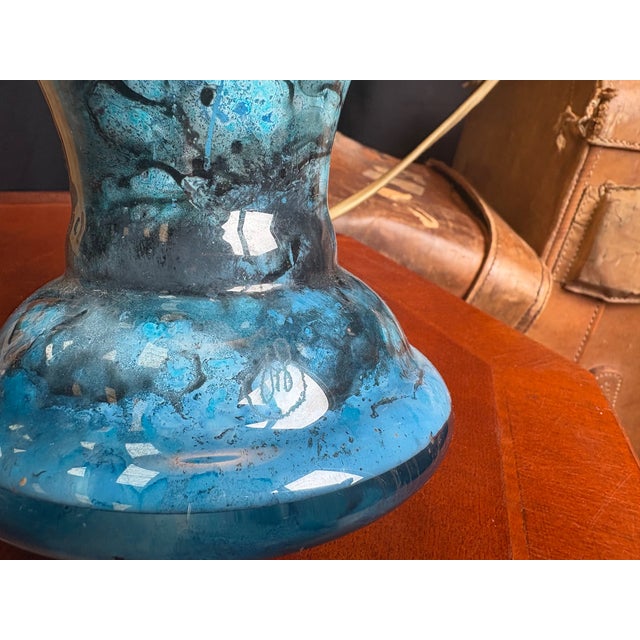 French Baroco Table Lamp by Jean-Noël Bouillet For Sale - Image 3 of 16