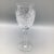 Glass Star Pattern Crystal Wine Glasses Antique Deep Cut -Set of 6 For Sale - Image 7 of 13