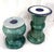 Pair of Annamese Celedon-Glazed Ceramic Garden Stands For Sale - Image 10 of 12