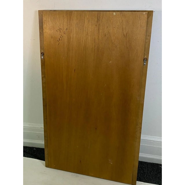 1970s Milo Baughman Burlwood Mirrors - A Pair For Sale - Image 9 of 10