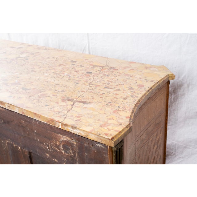 19th Century French Chest With Parquetry Inlay For Sale - Image 14 of 17