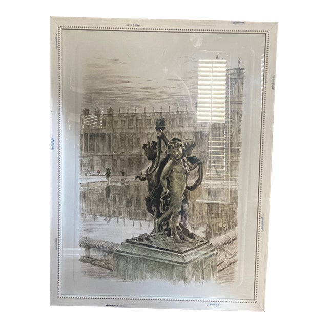Parisian Etching Reproduction Print For Sale
