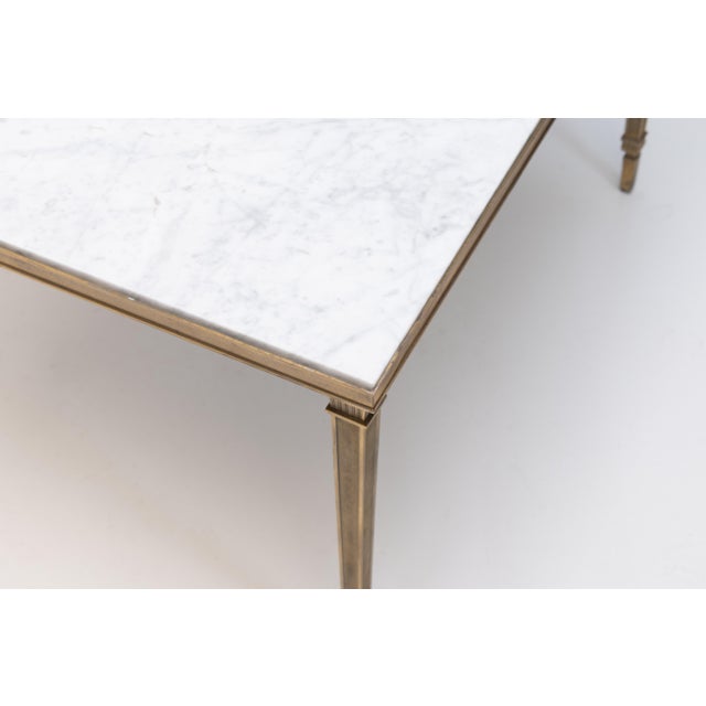 Marble Top Coffee Table, 1930 For Sale - Image 6 of 8