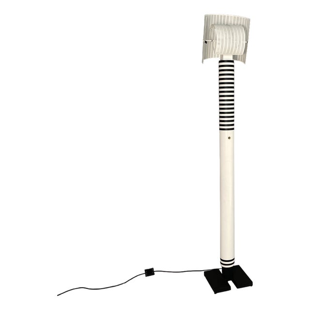 Italian Modern Metal Floor Lamp Shogun by Mario Botta for Artemide, 1980s For Sale