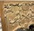 Stunning French-inspired trumeau mirror featuring an exceptionally ornate decorative frame with Rococo scrollwork, shell,...