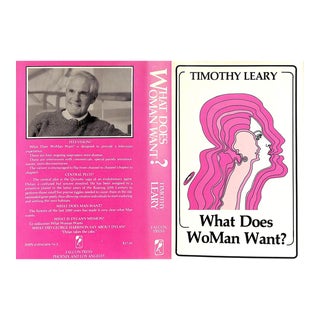 "What Does WoMan Want?" 1988 Leary, Timothy For Sale