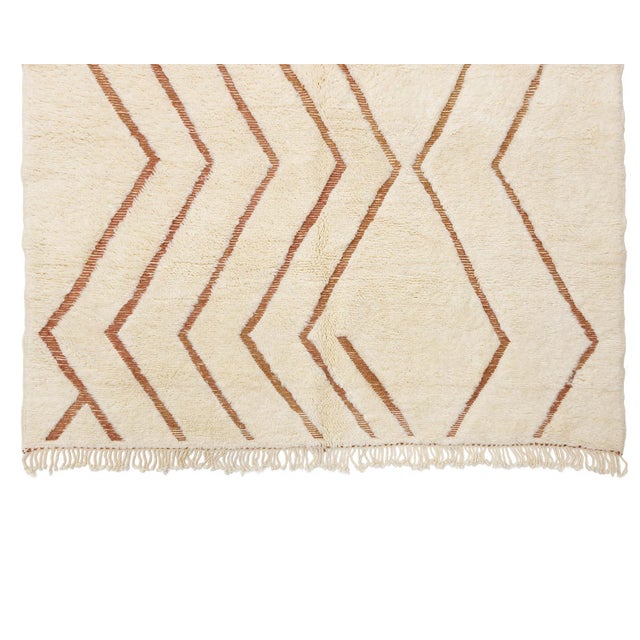 Textile Hand-Knotted Wool Premium Rug by Azele Studio For Sale - Image 7 of 10