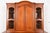 John Widdicomb John Widdicomb French Provincial Louis XV Carved Cherry Wood Breakfront Bookcase Cabinet, Circa 1950s For Sale - Image 4 of 12