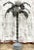 Vintage Boho Monumental Galvanized Steel Palm Tree For Sale - Image 4 of 6