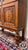 Antique English Bookcase Bookshelf Cabinet Double Door Wavy Glass Oak c.1930s For Sale - Image 14 of 17
