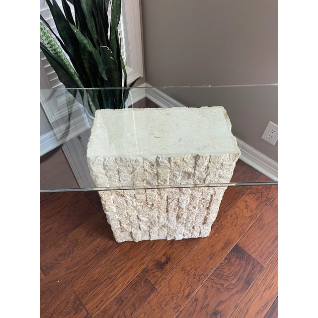 Maitland - Smith 1980s Maitland Smith Style Tessellated Mactan Stone Console Table For Sale - Image 4 of 12