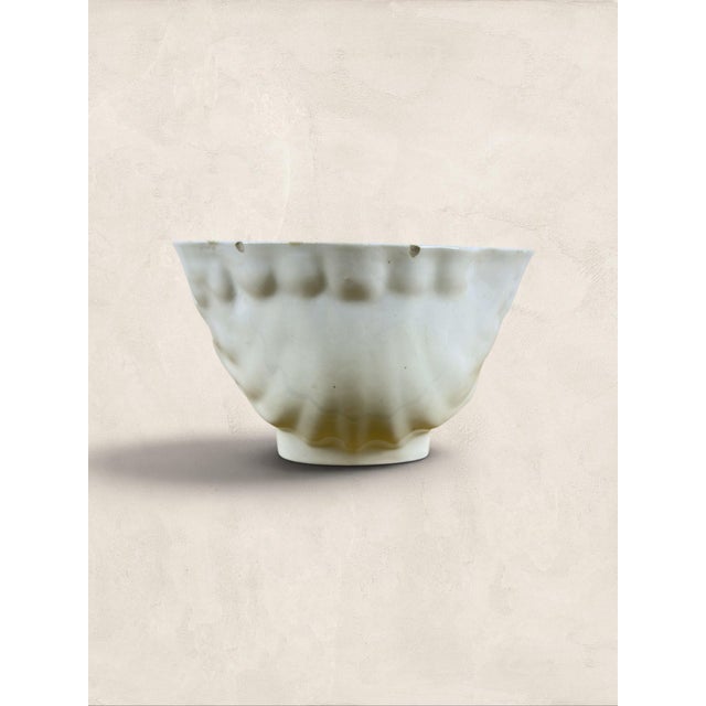 Victorian Antique English Grimwades Ironstone Shell Jelly Mould For Sale - Image 3 of 6