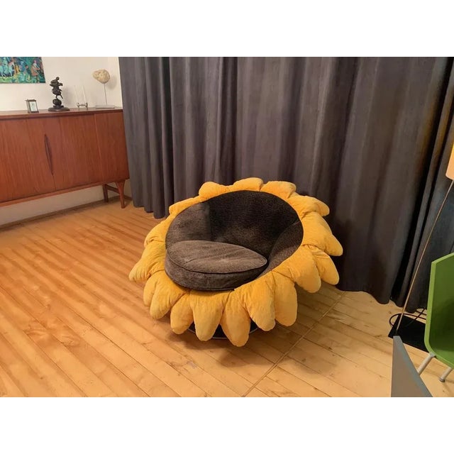 Bretz armchair, Germany from the 1980s. In original and good condition. There are visible local signs of fading of the...