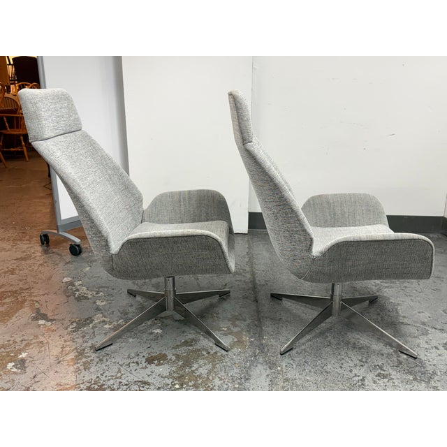 Michael Vanderbyl for HBF Conexus Lounge Chairs, Pair For Sale In San Francisco - Image 6 of 12
