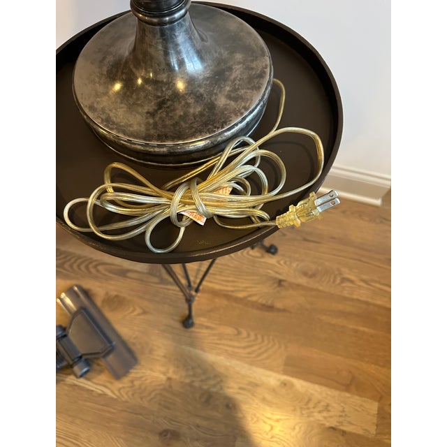 Silver Visual Comfort Urn Style Lamp Silver Tone For Sale - Image 8 of 16