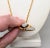 Metal Vintage Signed Givenchy 1978 Goldtone Paisley Pavé Rhinestone Pendant Necklace For Sale - Image 7 of 12