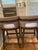 Kathy Kuo Home Palecek Fritz Coastal Beach White Performance Striped Grey Rope Counter Stool Great used condition, some...