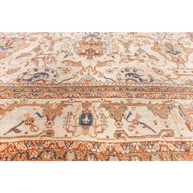 Antique Persian Sultanabad Rug For Sale - Image 11 of 17