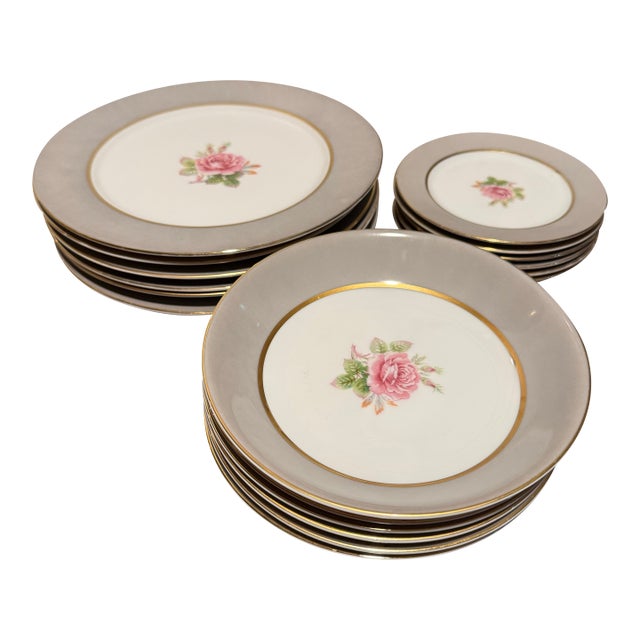 1940s Fuji China Mayflower Occupied Japan Service for 6 - 18pcs For Sale