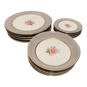 1940s Fuji China Mayflower Occupied Japan Service for 6 - 18pcs