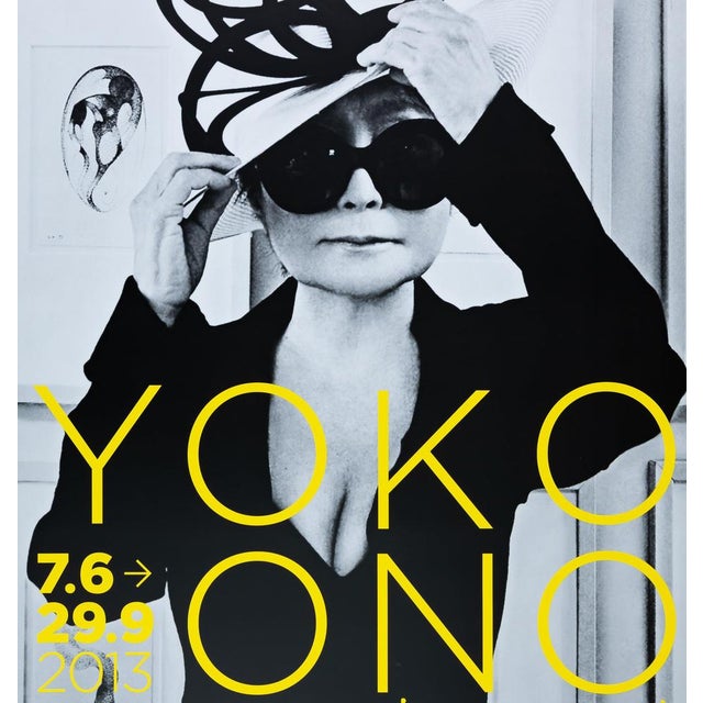 Yoko Ono (1933) Half a Wind Show Original poster On poster paper, 59 x 84 cm (approx. 23 x 33 inches) Excellent condition...