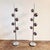 Metal Mid Century Chrome 6 Light Eyeball Floor Lamp For Sale - Image 7 of 11